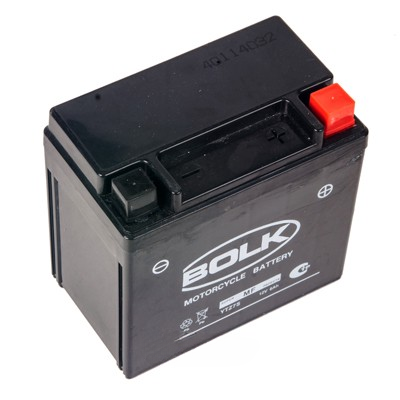 Батарея аккумуляторная BOLK 507902-YTZ7S 6А/ч 130А обратная полярн. болтовые мото клеммы